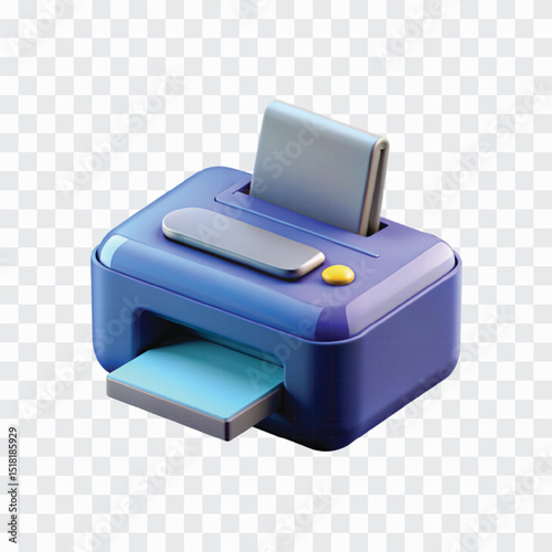 Printer Icon PNG | Office Equipment, Printing Device, Document Output, Digital Printing Symbol
