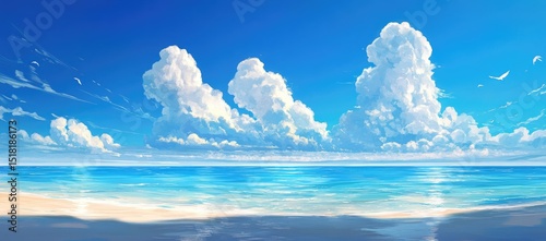 Serene Coastal Scene