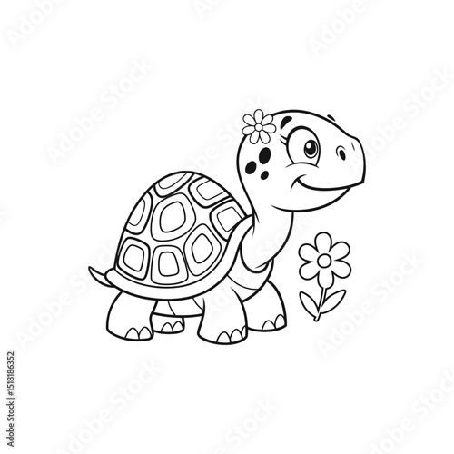 Cute Animal Adventures: Printable Coloring Book for Kids & Toddlers