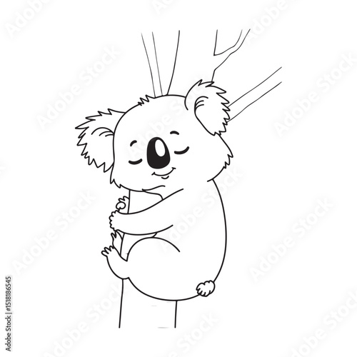 Cute Animal Adventures: Printable Coloring Book for Kids & Toddlers