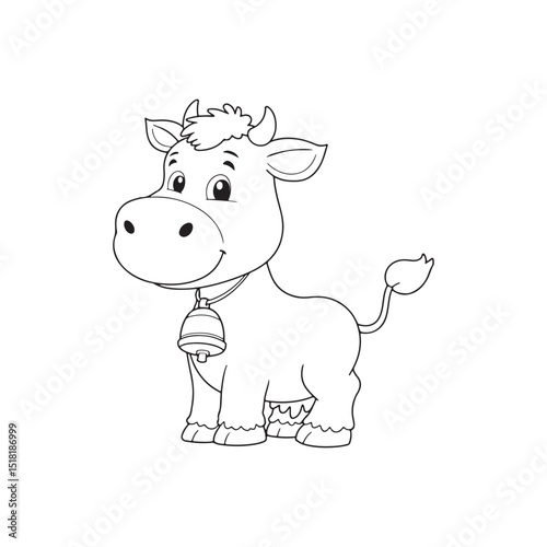 Cute Animal Adventures: Printable Coloring Book for Kids & Toddlers