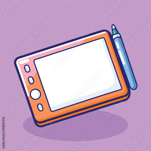 Tablet Icon PNG | Mobile Device, Touchscreen Technology, Portable Computer Illustration photo