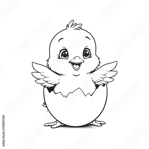 Cute Animal Adventures: Printable Coloring Book for Kids & Toddlers