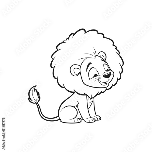 Cute Animal Adventures: Printable Coloring Book for Kids & Toddlers