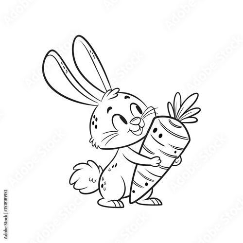 Cute Animal Adventures: Printable Coloring Book for Kids & Toddlers