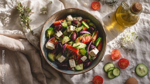 Delicious Greek Salad: A Mediterranean Delight