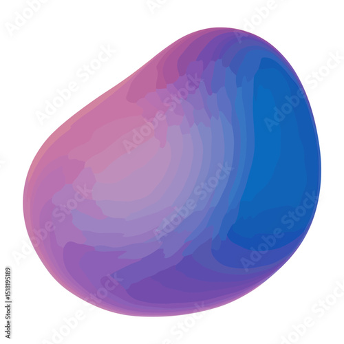 Abstract liquid free shape illustration gradient astronomy vector