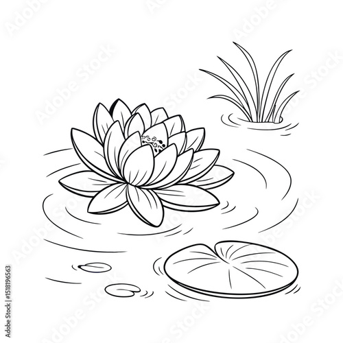 Botanical Bliss: Elegant Flower Coloring Pages for Relaxation & Creativity