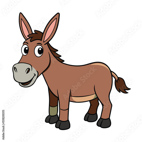 donkey cartoon illustration