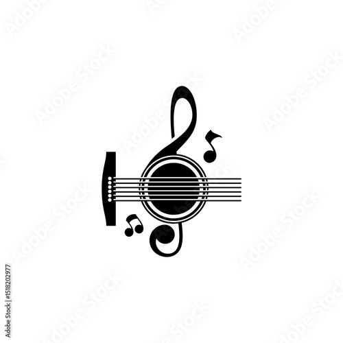 guitar strings and music tune
