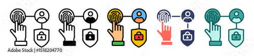 Security Scan multiple icon