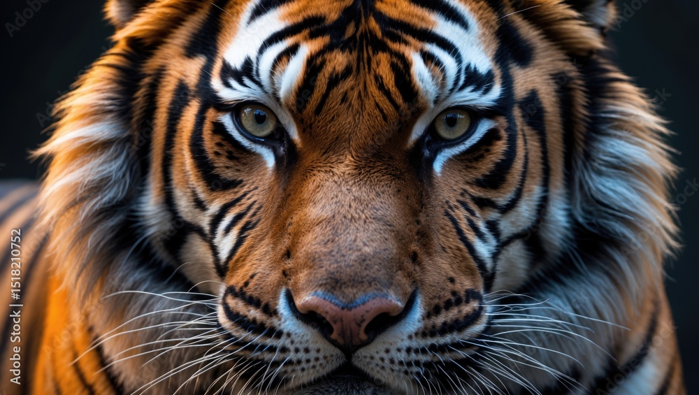 Fototapeta premium Tiger Skin Pattern for Textile and Fabric Design