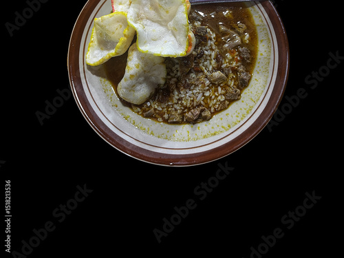 Gultik is a legendary dish originating from Jakarta. photo