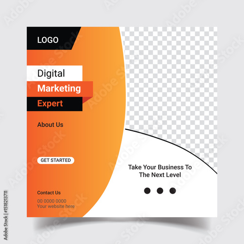 Digital Marketing Expert Flyer Template