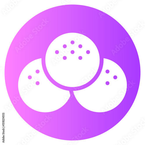 klepon gradient icon