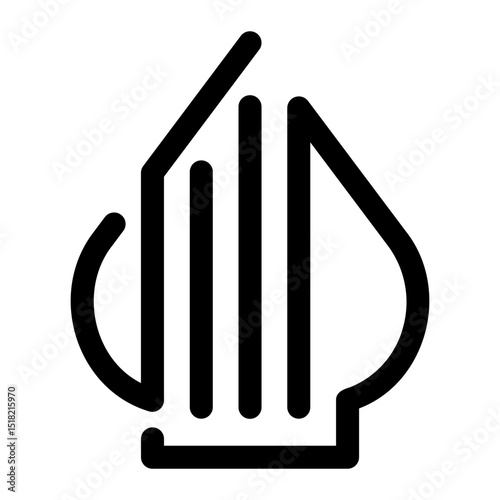 halal glyph icon