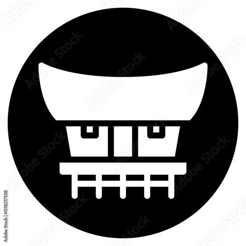 building glyph icon