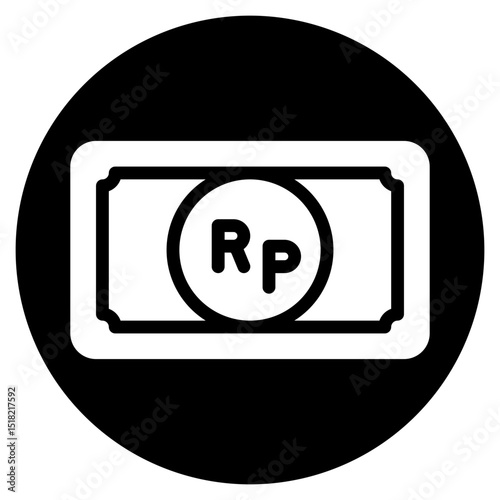 money glyph icon