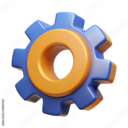 3d gears icon