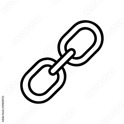link chain connector icon design