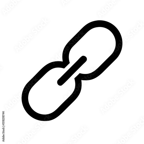 link chain connector icon design