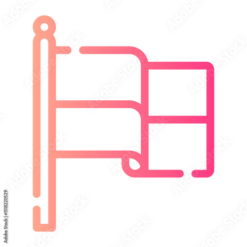 flag gradient icon