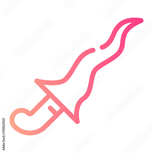 keris gradient icon