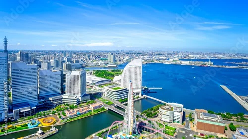 横浜みなとみらい・ドローン撮影イメージ