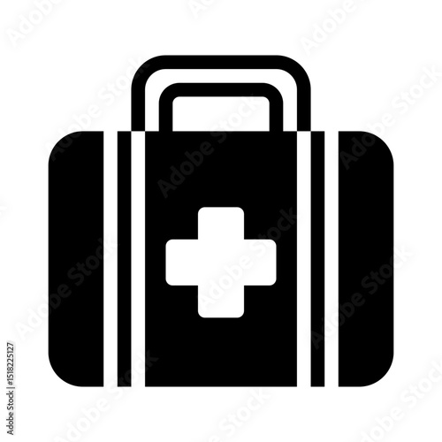First Aid Glyph Icon