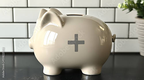 Piggy bank savings concept financial growth money saving investment funds wealth management budget planning