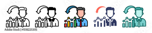 Incremental multiple icon