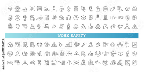 Job Safety icon set