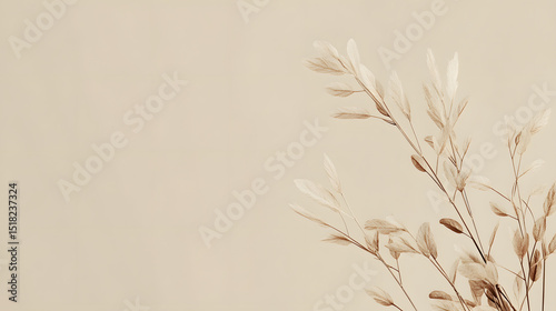 Wallpaper Mural professional warm designer profile image crafted minimalist typographic design only no illustrations or photos. features an elegant modern font with soft, refined color palette including warm neutrals Torontodigital.ca