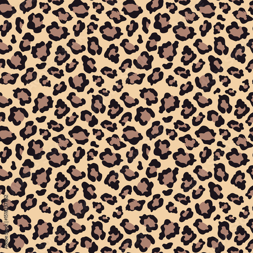 
leopard print vector skin texture, fashion stylish design with spots