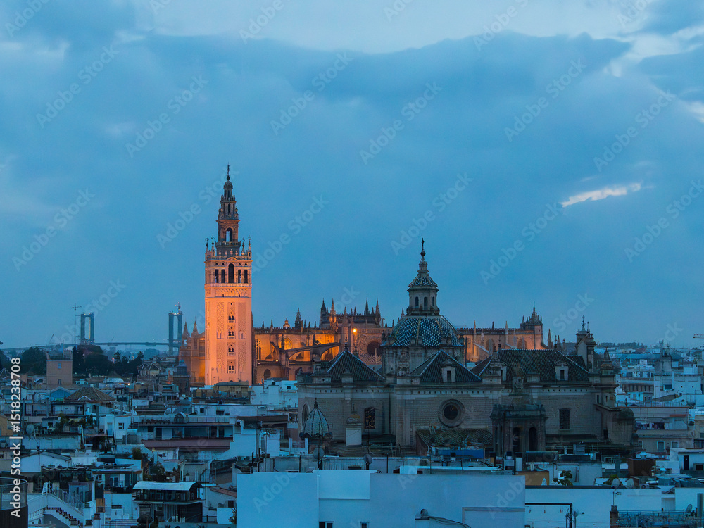 Obraz premium View from the Metropol Parasol in Seville, Spain