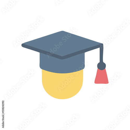 graduation 3D education logo design