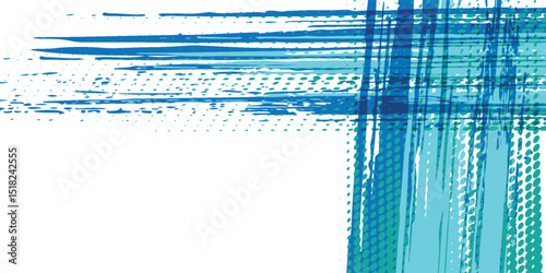 Background, contrast blue and white color abstract template for business design. Technology style.