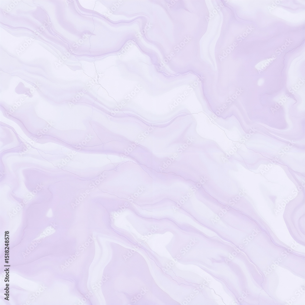 Obraz premium marble background with soft lavender and white colors, featuring delicate swirling veins