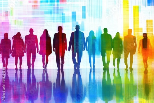 high definition picture of people financial results analyzing statistics
