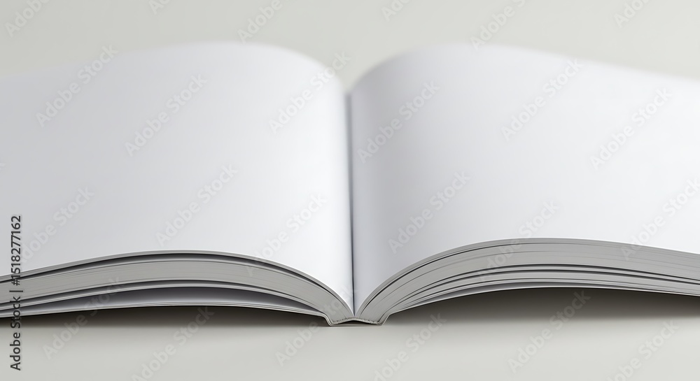 Fototapeta premium Blank Pages Beckon