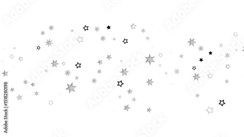 Wallpaper Mural A close-up of a starry night sky, with bright, sparkling stars shining against the dark background. Torontodigital.ca