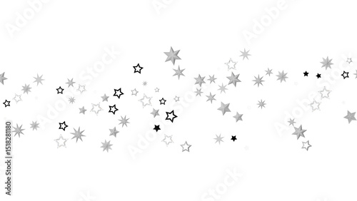 A black background with a s...