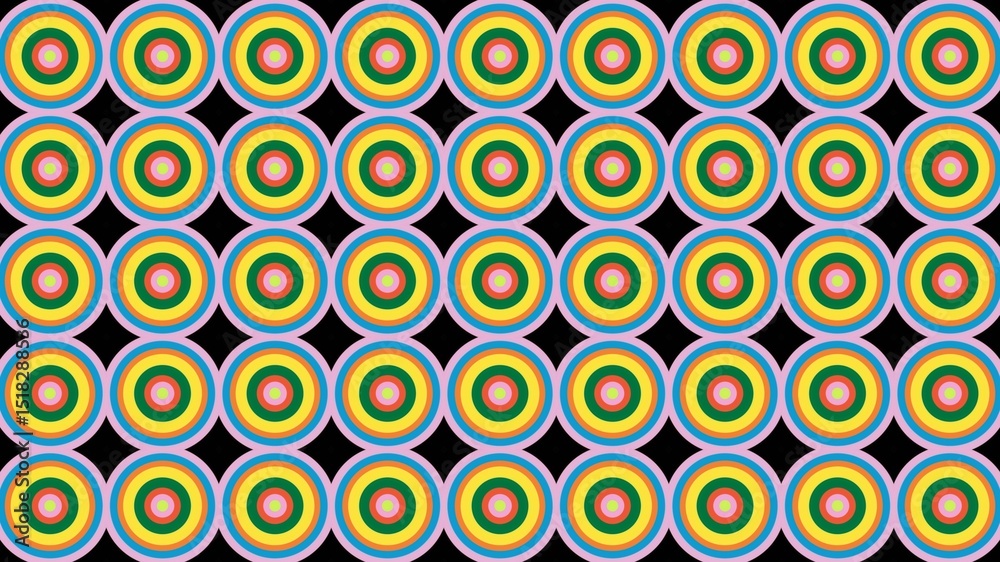 Fototapeta premium circle motif, circle pattern, symmetrical, circle lines, wall wallpaper, HD