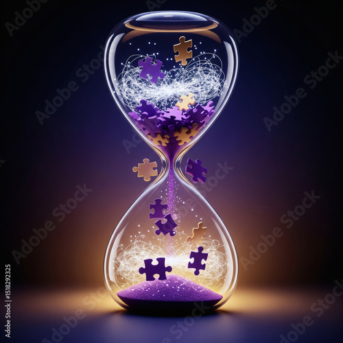  Le temps s'écoule, le puzzle se construit photo