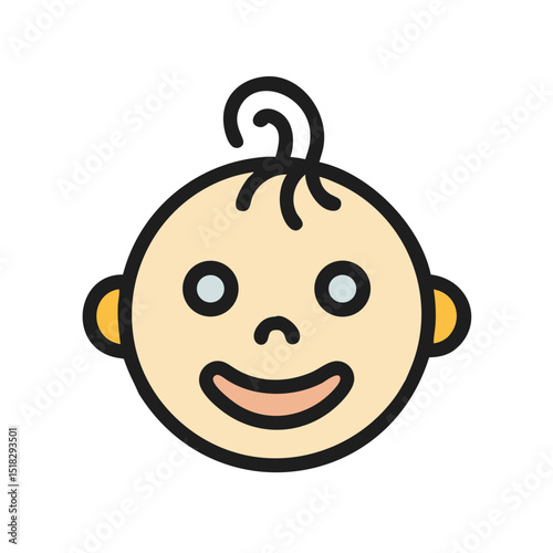 Family and parenting line icon  Vector of couples, single parents, children, elderly, baby, newborn, teenager thin ,linear ,illustration.