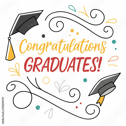 Graduate party greeting sign & svg