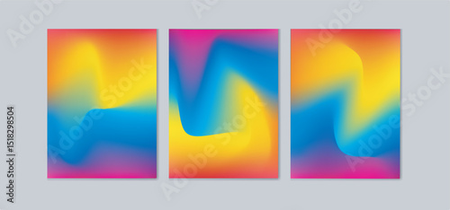  A vivid gradient mesh background featuring a full spectrum of rainbow colors, ideal for use in wallpapers, digital design, presentations, or app UI backgrounds. Smooth, colorful