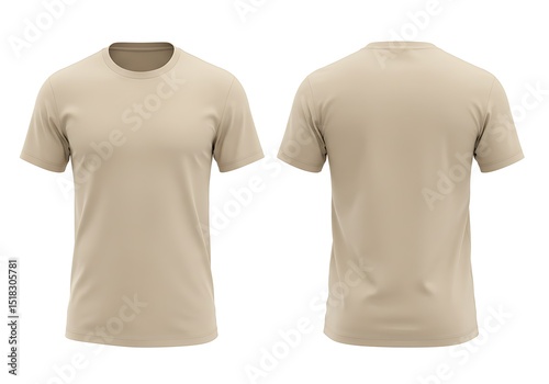Beige Canvas: Front & Back