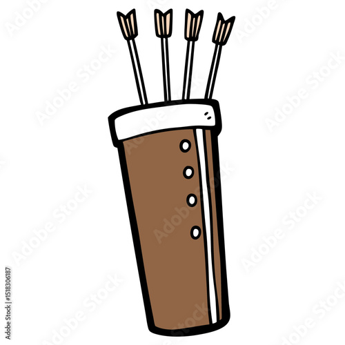 leather quiver