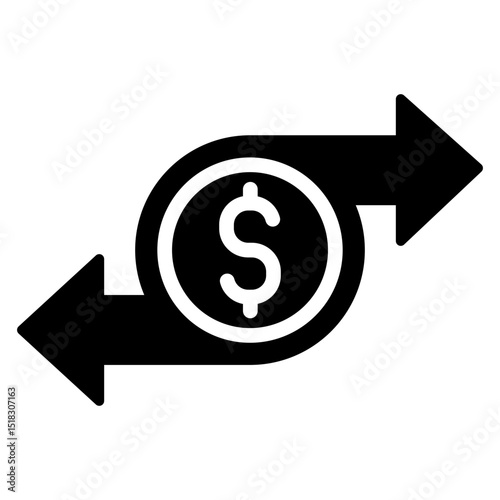 Transactions Glyph Icon